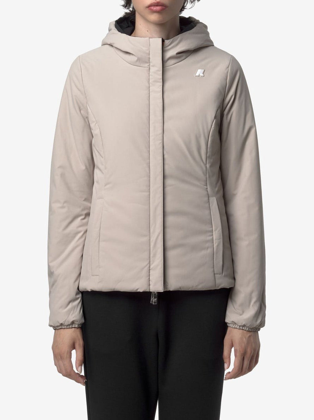 K-way Giubbino Donna Lily St Warm Double Nero