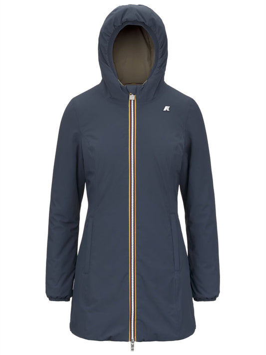 K-way Giubbino Donna Denise St Warm Double Blu