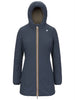 k way giubbino donna denise st warm double blu 5548524