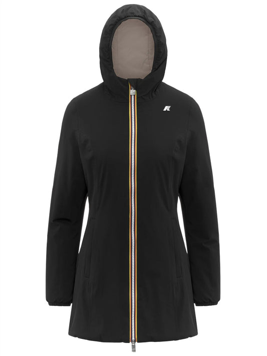 K-way Giubbino Donna Denise St Warm Double Nero