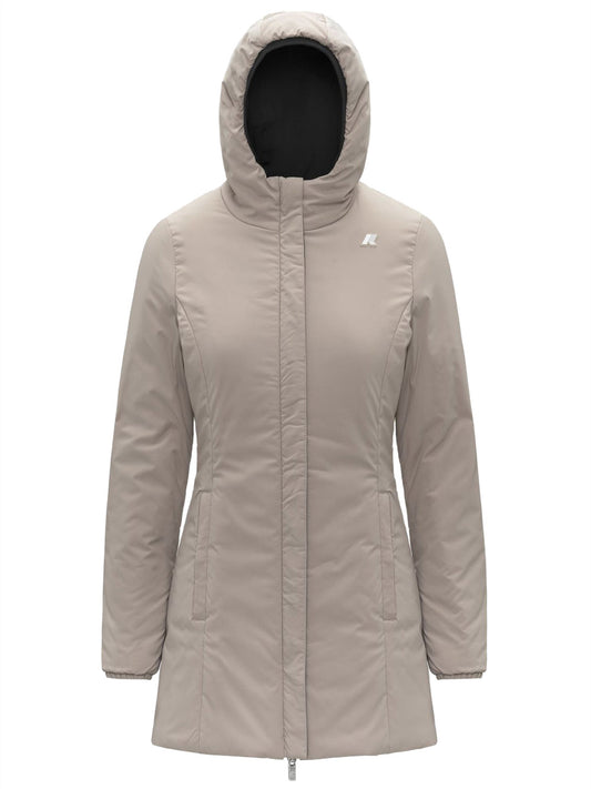 K-way Giubbino Donna Denise St Warm Double Nero