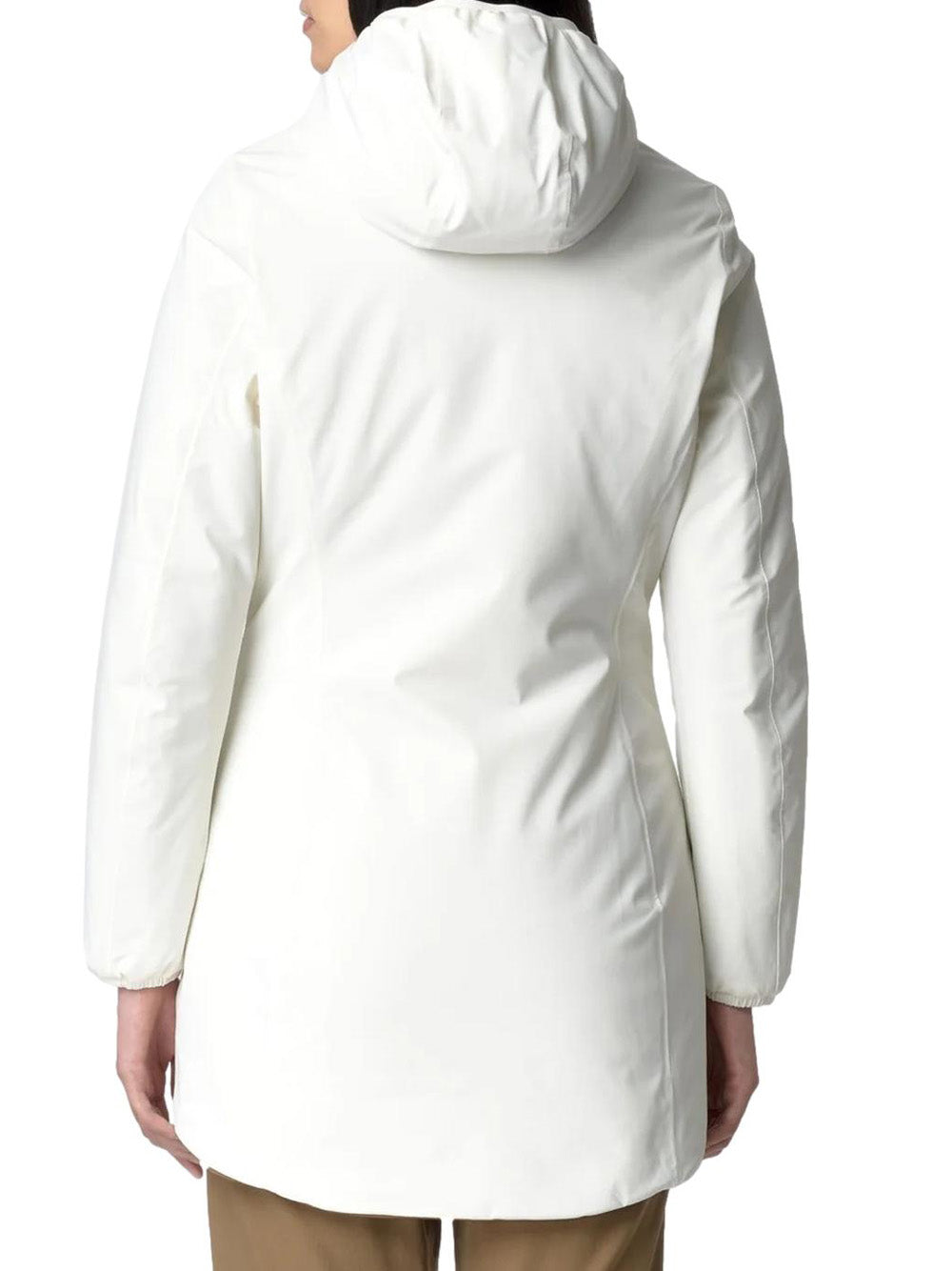 K-way Giubbino Donna Denise St Warm Double Bianco Gardenia
