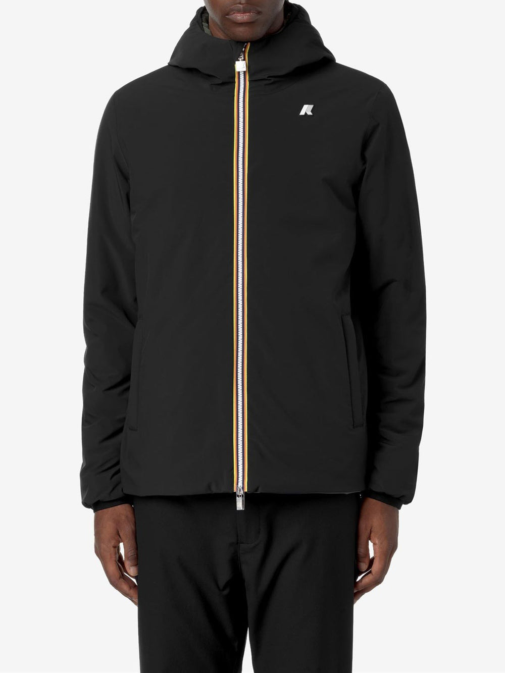 K-way Giubbino Uomo Jack st warm double Nero
