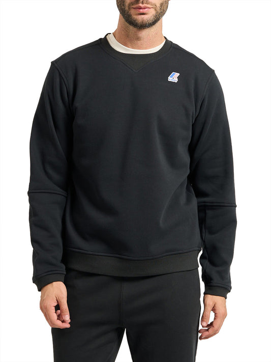 K-way Maglia Uomo Nael Brushed Pc Nero