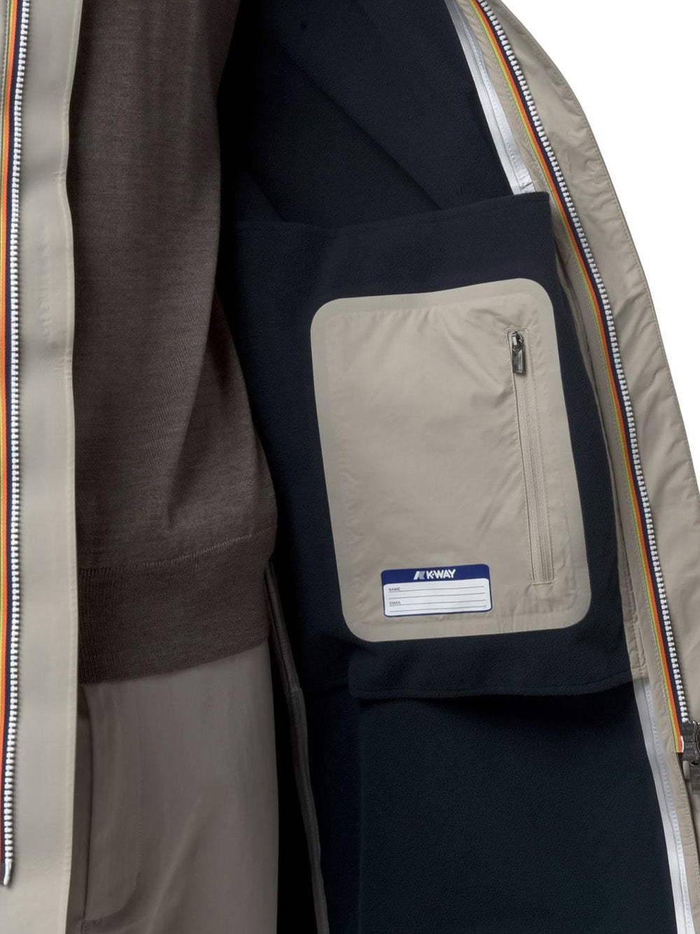 K-way Giubbino Uomo Thomas Bonded Beige