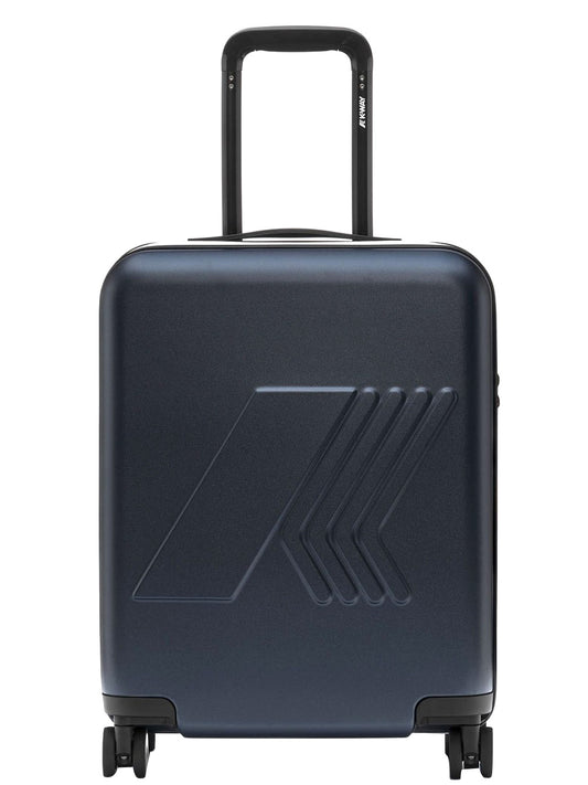 K-way Trolley Unisex Eudoxie Logo Blu scuro
