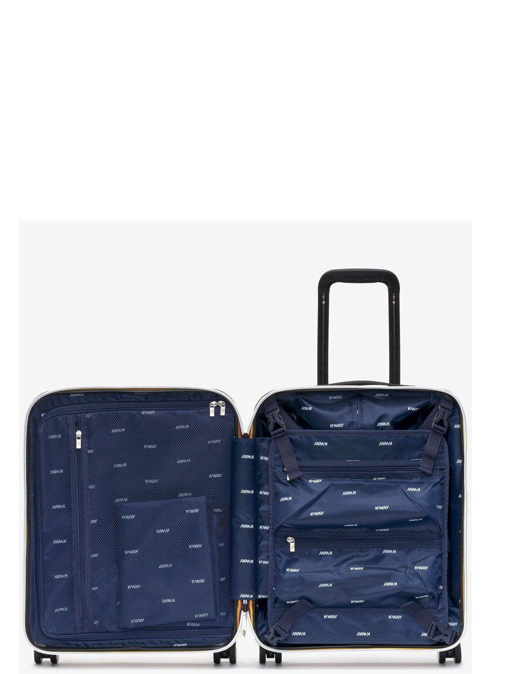 K-way Trolley Unisex Eudoxie Logo Blu scuro