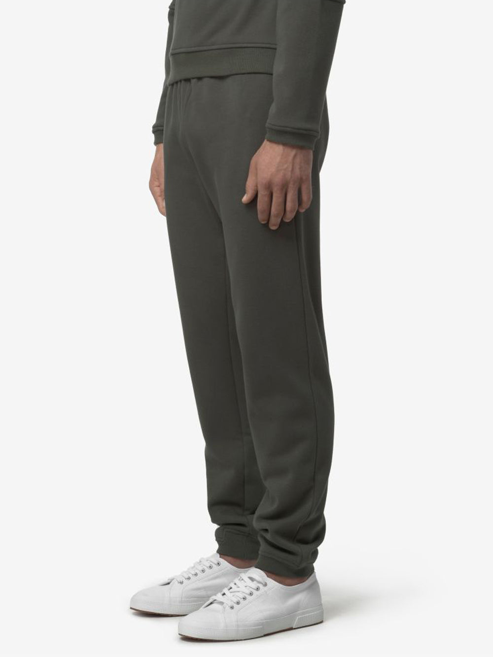 K-way Pantalone Tuta Uomo Philbert Brushed Pc Verde militare