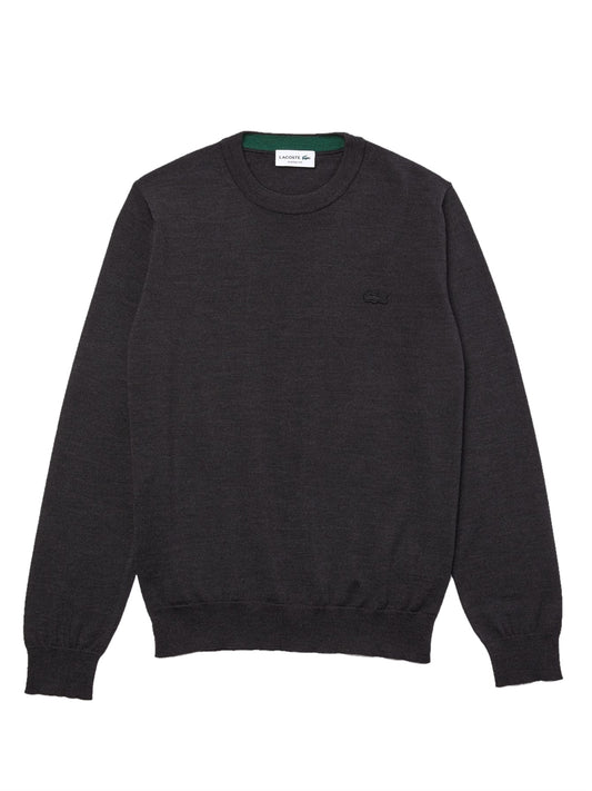 Lacoste Pullover Uomo Grigio Chine
