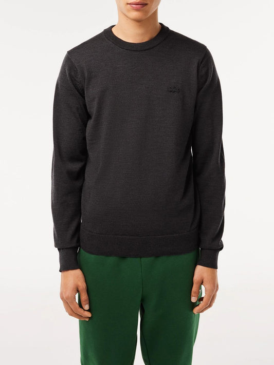 Lacoste Pullover Uomo Grigio Chine