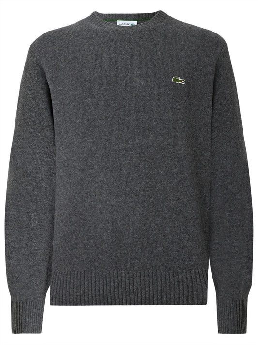 Lacoste Pullover Uomo Grigio Chine