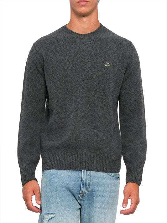 Lacoste Pullover Uomo Grigio Chine