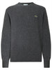 lacoste pullover uomo grigio chine 2489475