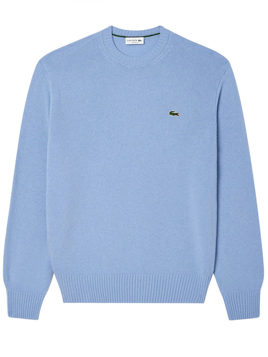 Lacoste Pullover Uomo AH2916 Celeste