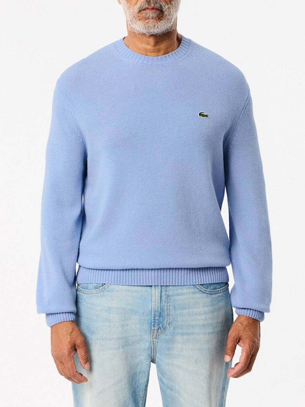 Lacoste Pullover Uomo AH2916 Celeste
