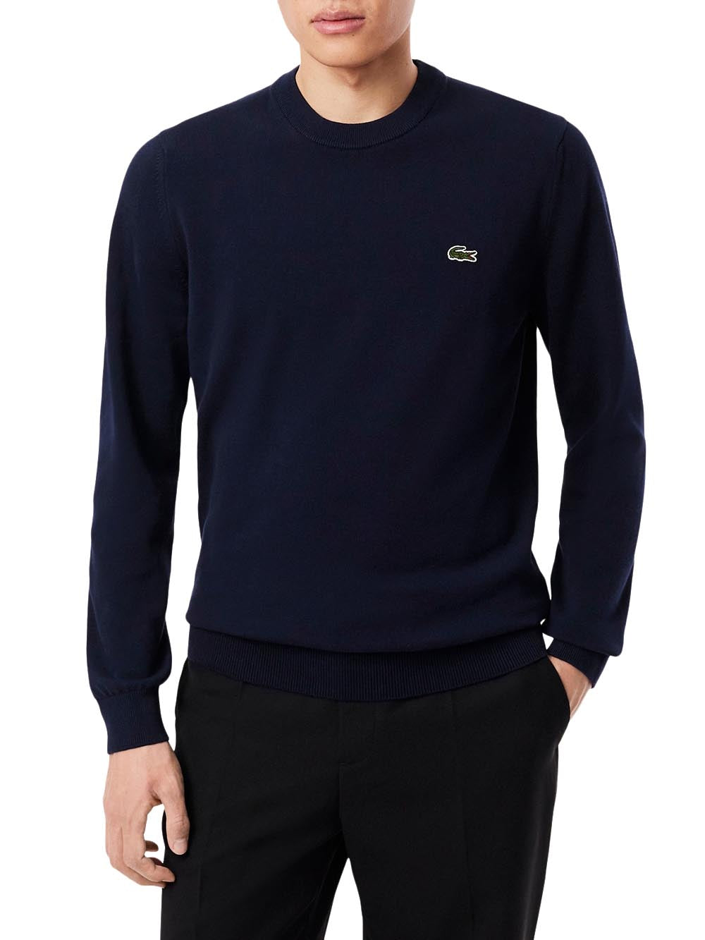 Lacoste Pullover Uomo Blu cina