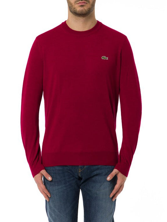Lacoste Pullover Uomo Bordeaux
