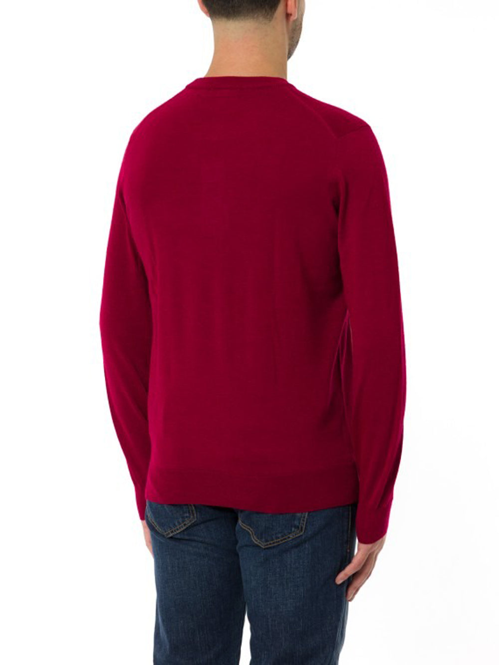 Lacoste Pullover Uomo Bordeaux