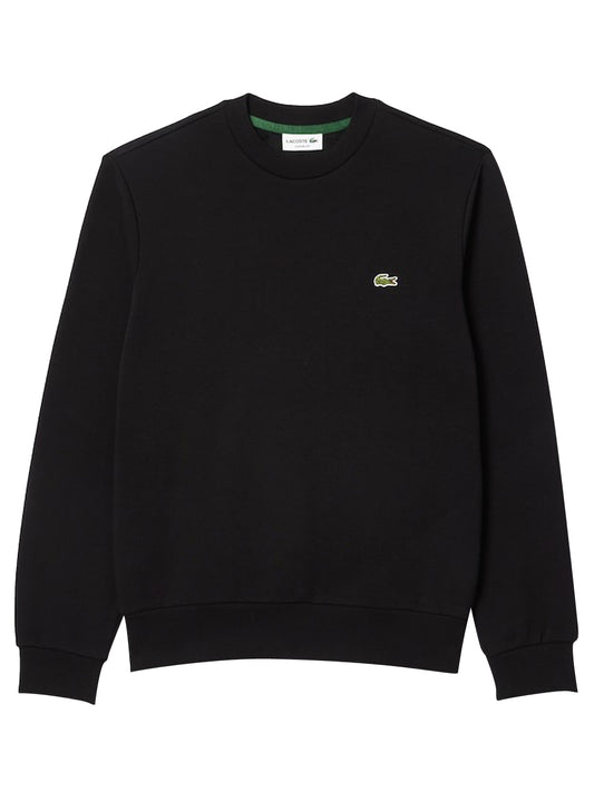 Lacoste Felpa Girocollo Uomo SH9608 Nero