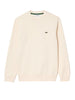 lacoste felpa girocollo uomo sh9608 bianco 6051641