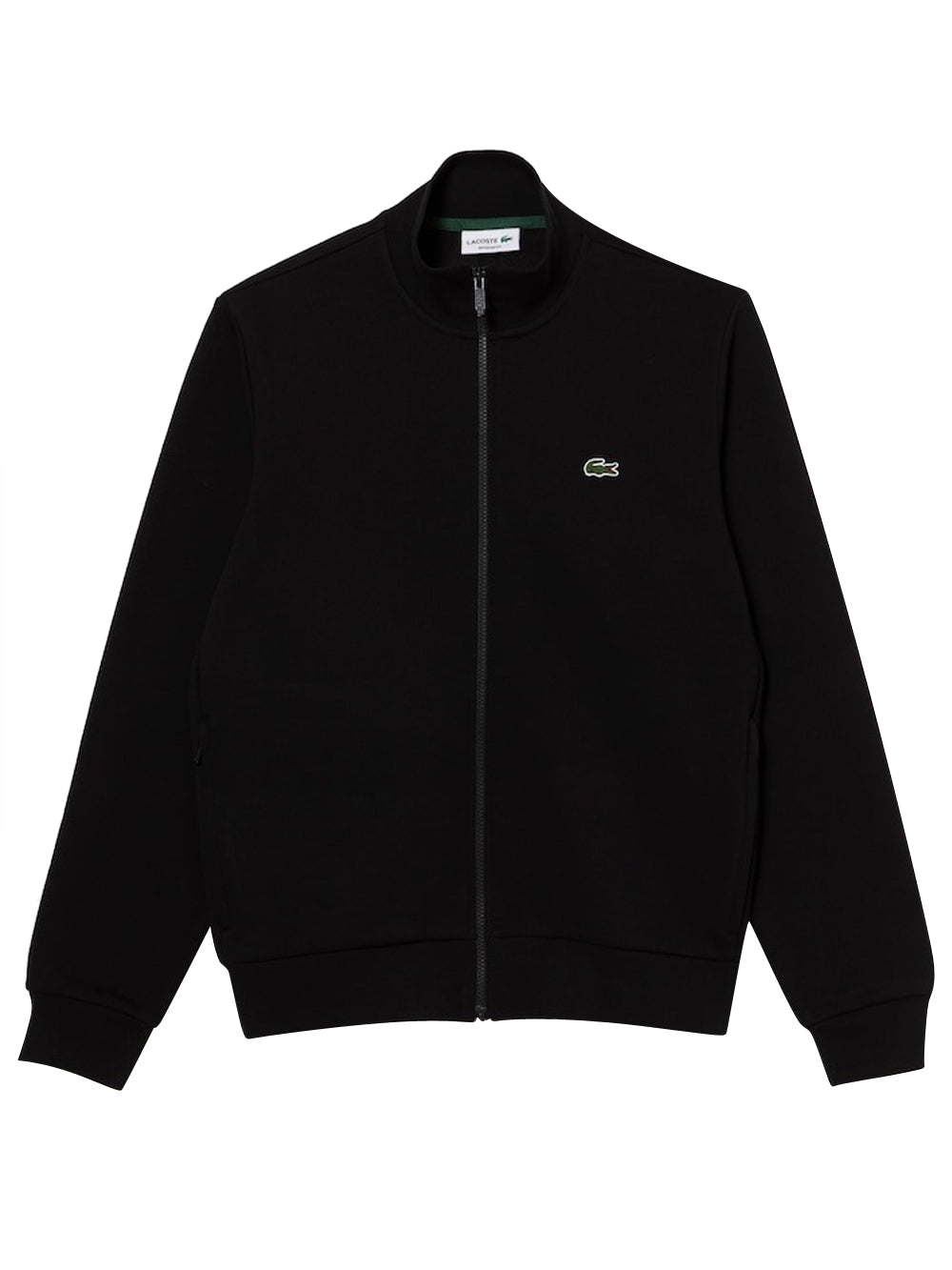 Lacoste Felpa con Zip Uomo Nero