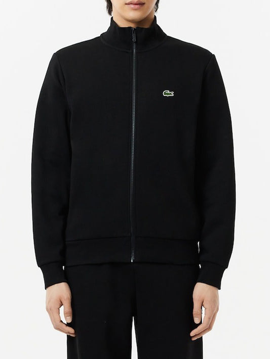 Lacoste Felpa con Zip Uomo Nero