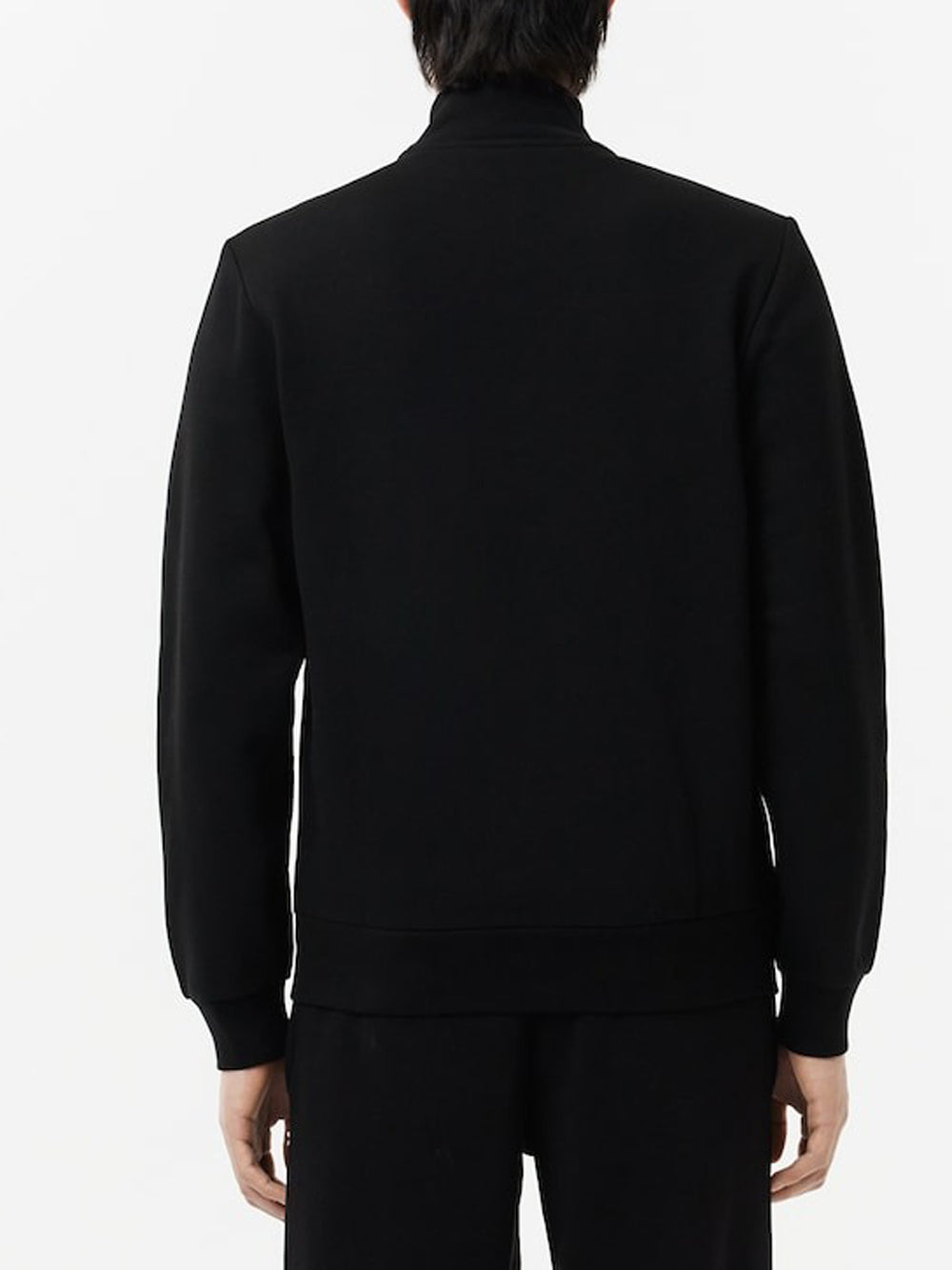 Lacoste Felpa con Zip Uomo Nero