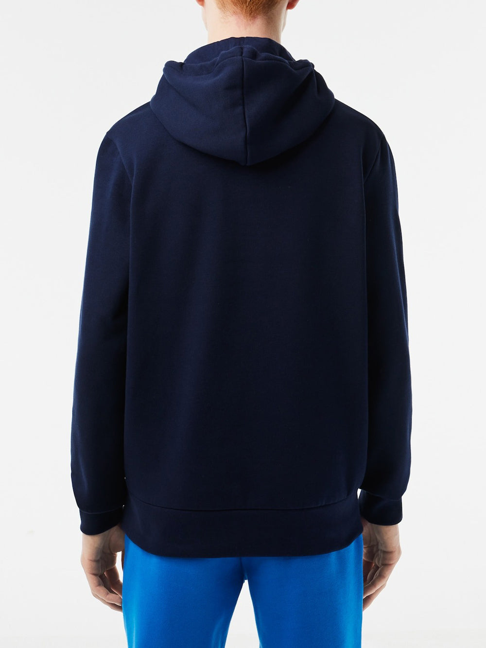 Lacoste Felpa Cappuccio Uomo SH9623 Blu