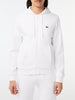 lacoste felpa con zip uomo sh9626 bianco 3490103