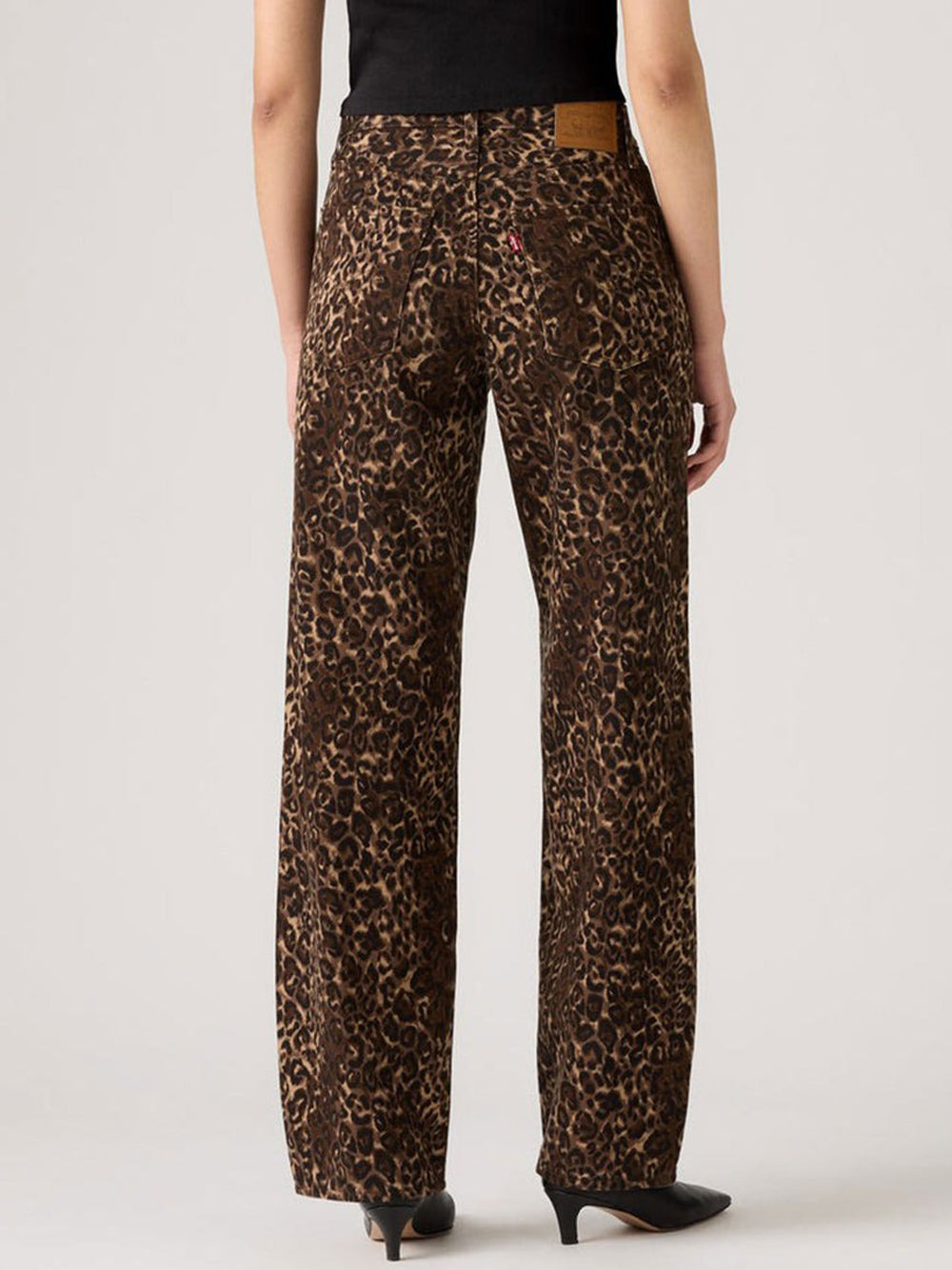 Levi's Jeans Regular Donna Baggy Modello Dad Maculato