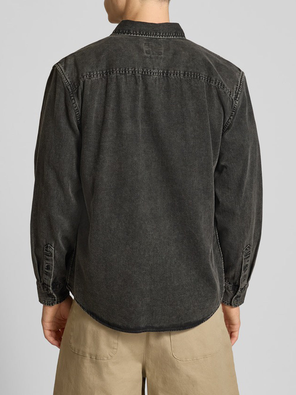 Levi's Camicia Casual Uomo Authentic Nero