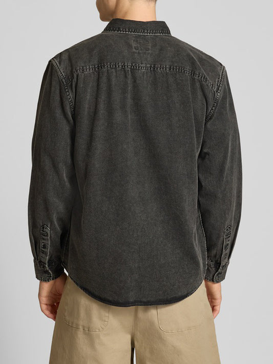 Levi's Camicia Casual Uomo Authentic Nero