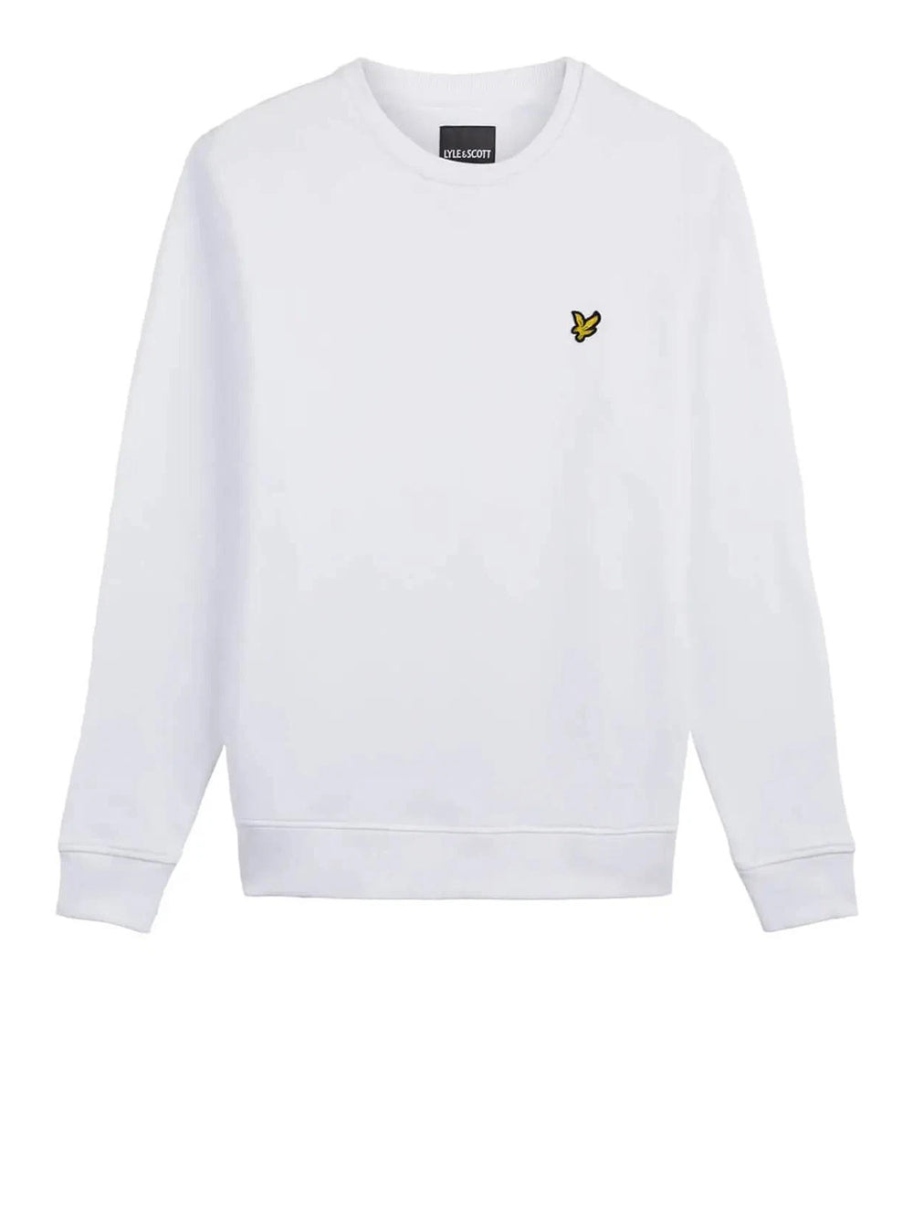 Lyle & Scott Felpa Girocollo Uomo Bianco