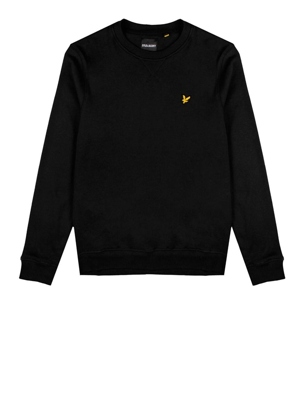 Lyle & Scott Felpa Girocollo Uomo Nero