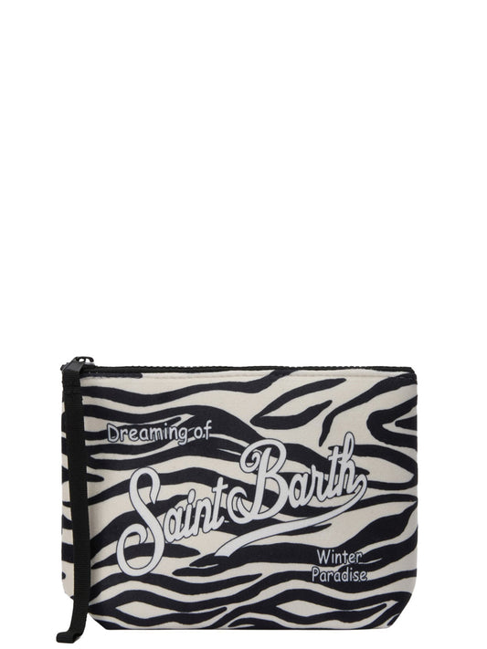 MC2 Saint Barth Borsa Pochette Unisex Aline W Bianco