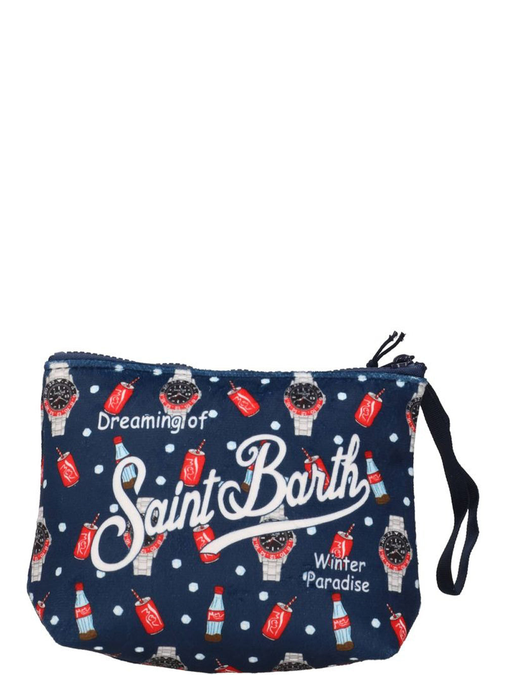 MC2 Saint Barth Borsa Pochette Unisex Aline W Blu