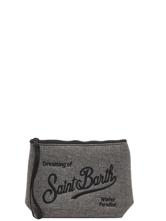 MC2 Saint Barth Borsa Pochette Unisex Grigio melange