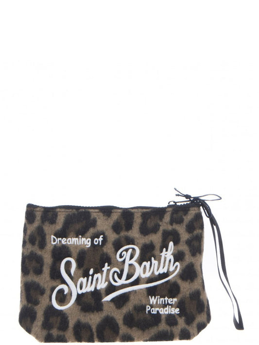 MC2 Saint Barth Borsa Pochette Unisex Aline Felt Maculato