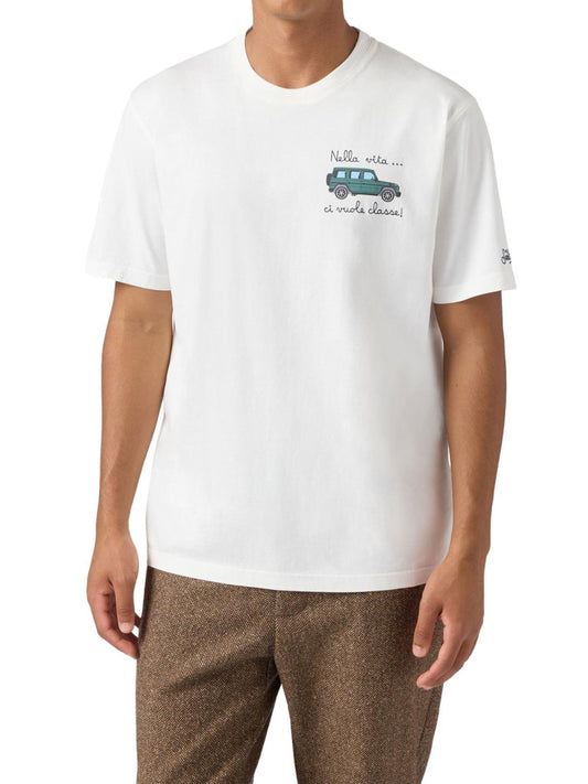 MC2 Saint Barth T-shirt Uomo Arnott Bianco