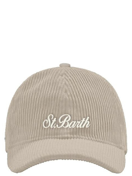 MC2 Saint Barth Berretto Unisex Corduroy Beige