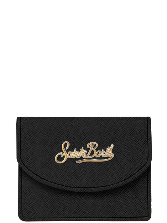 MC2 Saint Barth Portafoglio Donna Saffiano Nero