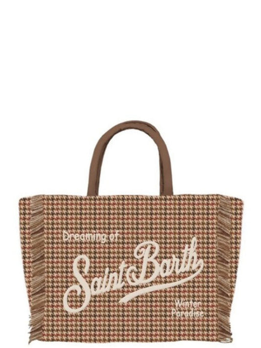 MC2 Saint Barth Borsa a Mano Donna Colette Wool Multicolor