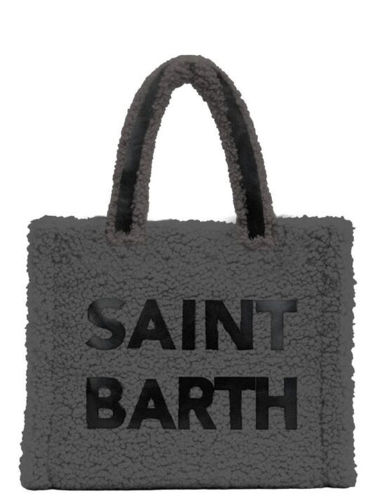 MC2 Saint Barth Borsa a Mano Donna Colette Teddy Nero