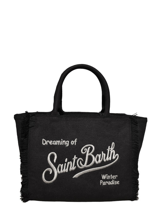 MC2 Saint Barth Borsa a Mano Donna Colette Felt Nero