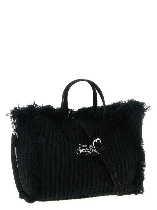 MC2 Saint Barth Borsa a Mano Donna Colette rib Nero