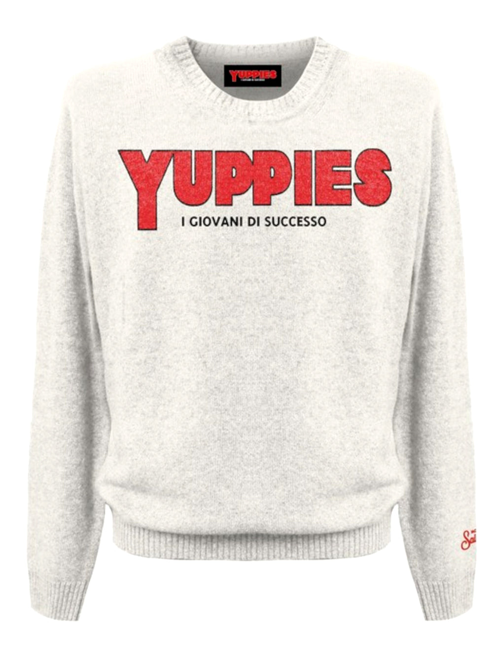 MC2 Saint Barth Maglia Uomo Heron Light Bianco ottico