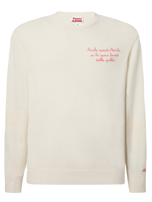 MC2 Saint Barth Maglia Uomo Bianco ottico