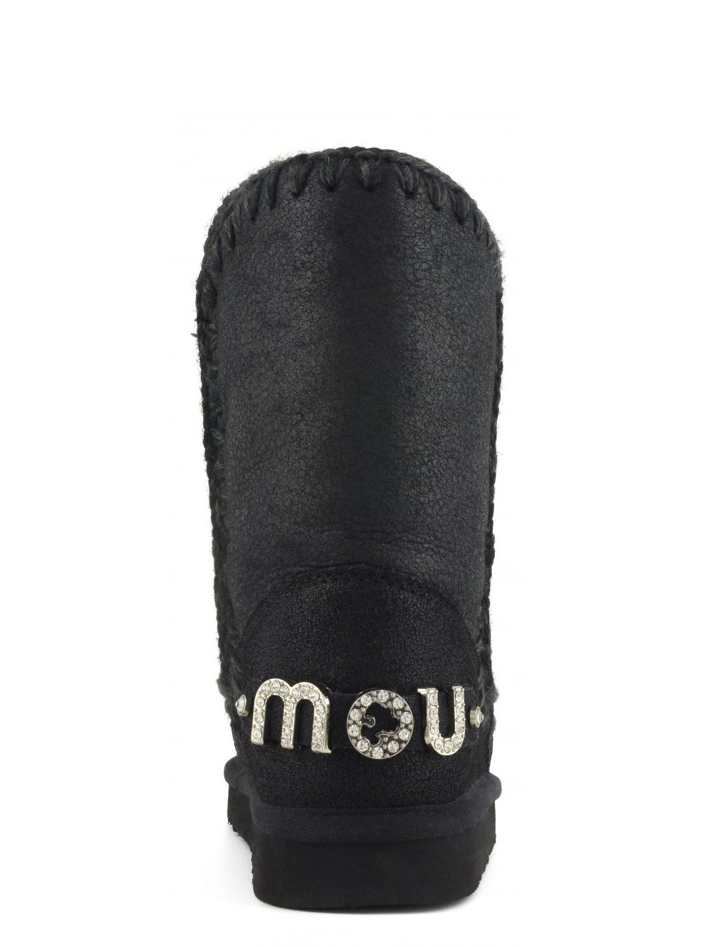 MOU Stivaletti Donna Eskimo 18 Rhinestones Nero