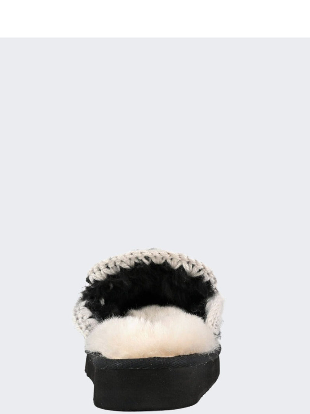 MOU Ciabatte Donna Eskimo Slipper Nero