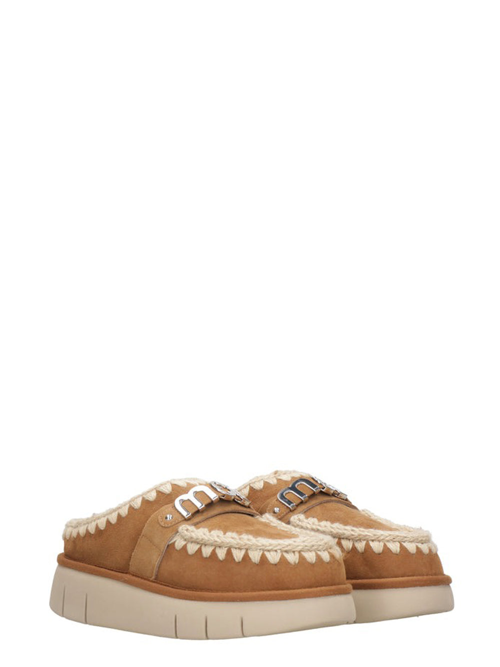 MOU Ciabatte Donna Bounce Clog Cognac